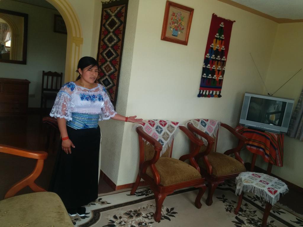 Hostal Curinan Otavalo Dış mekan fotoğraf